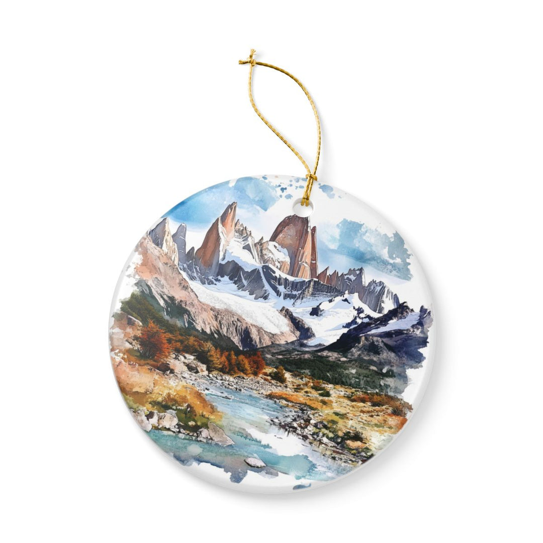 El Chalten Ornament: Unique El Chalten Souvenir, El Chalten Xmas Decor, and Authentic El Chalten Gift
