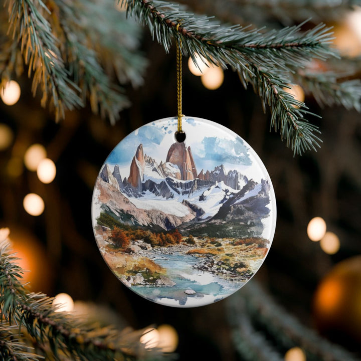El Chalten Ornament: Unique El Chalten Souvenir, El Chalten Xmas Decor, and Authentic El Chalten Gift
