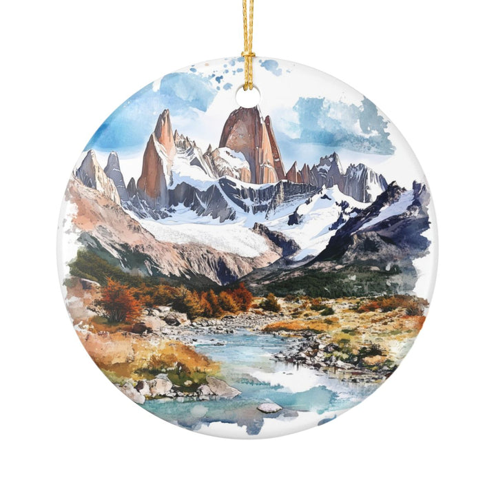 El Chalten Ornament: Unique El Chalten Souvenir, El Chalten Xmas Decor, and Authentic El Chalten Gift
