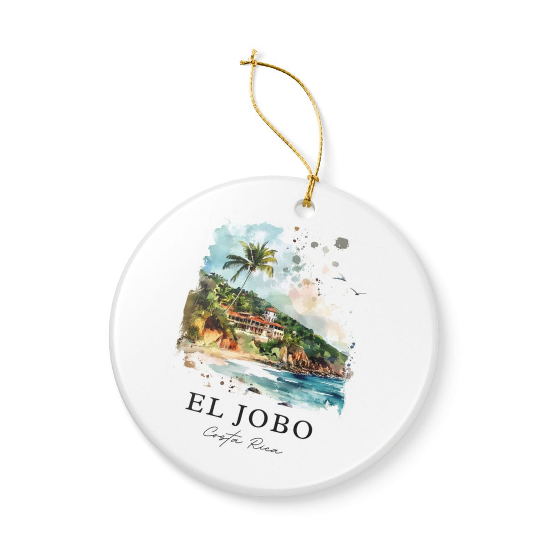 El Jobo Costa Rica Ornament: Unique El Jobo Costa Rica Souvenir, El Jobo Costa Rica Xmas Decor, and Authentic El Jobo Costa Rica Gift