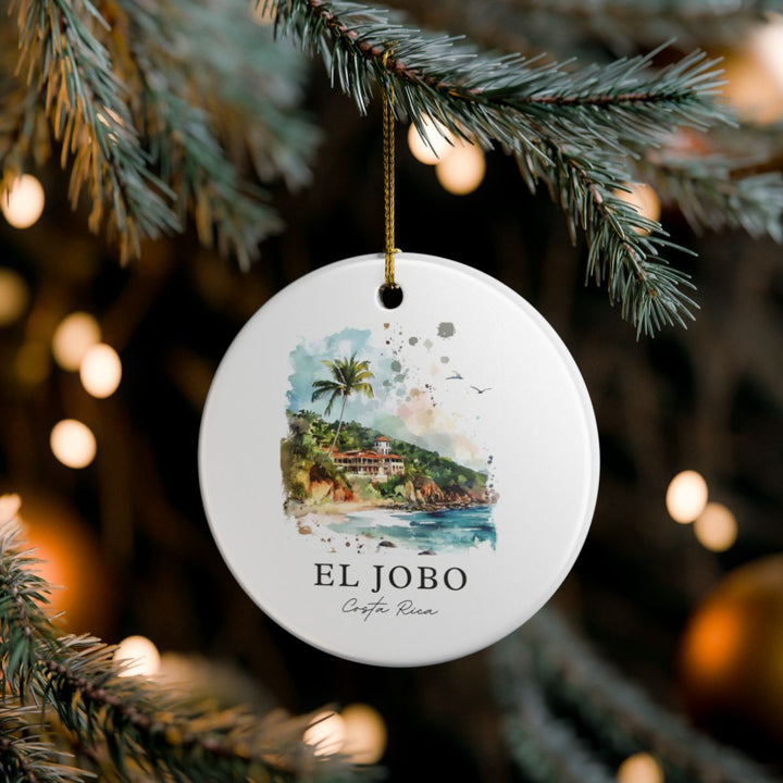 El Jobo Costa Rica Ornament: Unique El Jobo Costa Rica Souvenir, El Jobo Costa Rica Xmas Decor, and Authentic El Jobo Costa Rica Gift