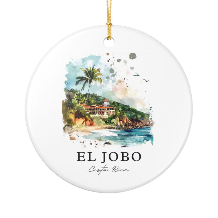 El Jobo Costa Rica Ornament: Unique El Jobo Costa Rica Souvenir, El Jobo Costa Rica Xmas Decor, and Authentic El Jobo Costa Rica Gift
