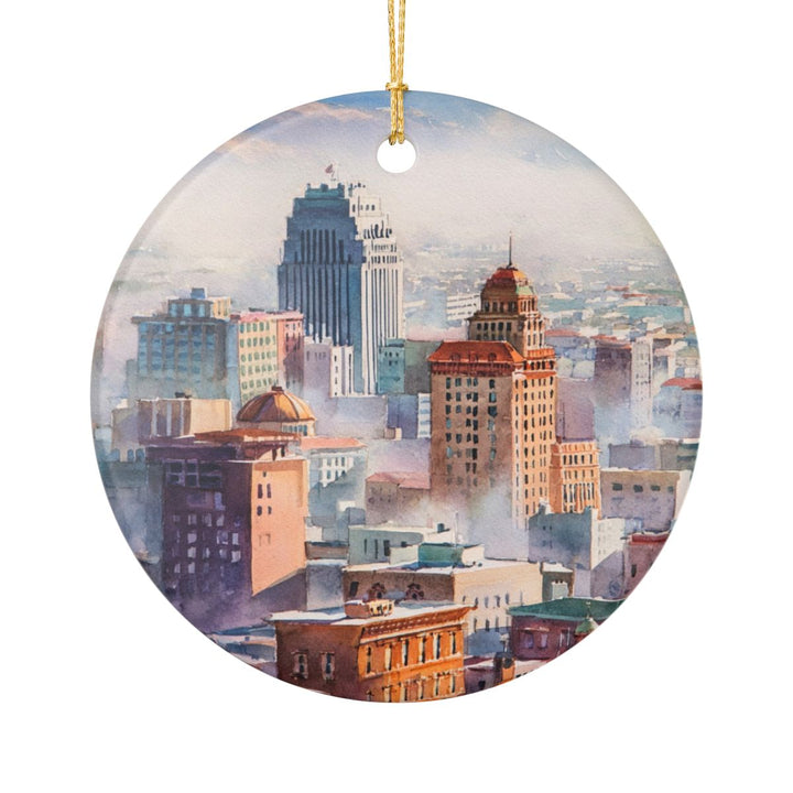 El Paso Texas Ornament: Unique El Paso Souvenir, El Paso Texas Xmas Decor, and Authentic El Paso Gift