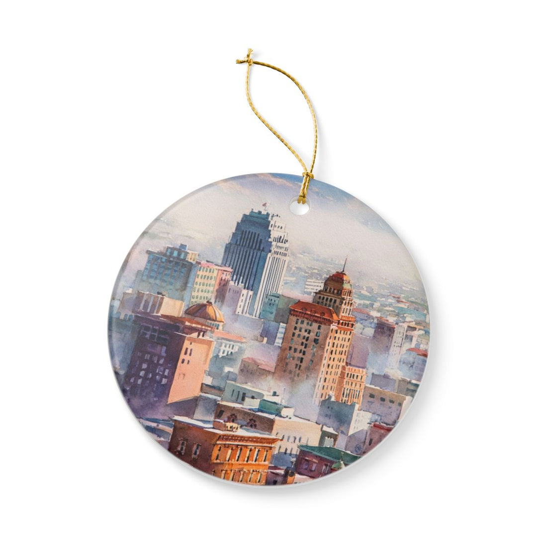 El Paso Texas Ornament: Unique El Paso Souvenir, El Paso Texas Xmas Decor, and Authentic El Paso Gift