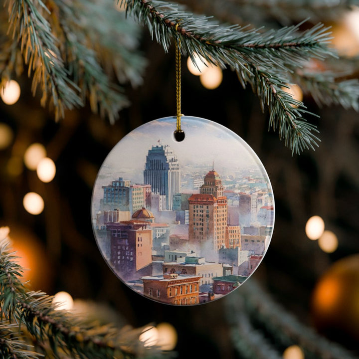 El Paso Texas Ornament: Unique El Paso Souvenir, El Paso Texas Xmas Decor, and Authentic El Paso Gift