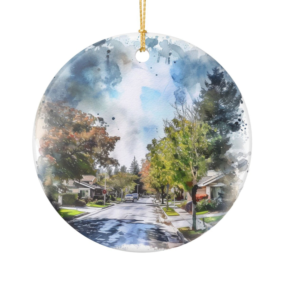 Elk Grove California Ornament: Unique Elk Grove California Souvenir, Elk Grove California Xmas Decor, and Authentic Elk Grove California Gift