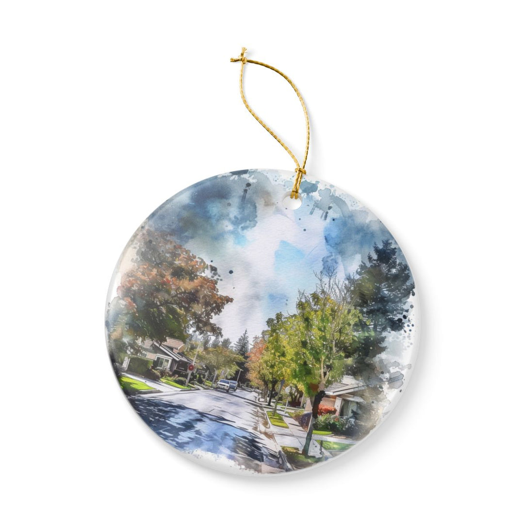 Elk Grove California Ornament: Unique Elk Grove California Souvenir, Elk Grove California Xmas Decor, and Authentic Elk Grove California Gift