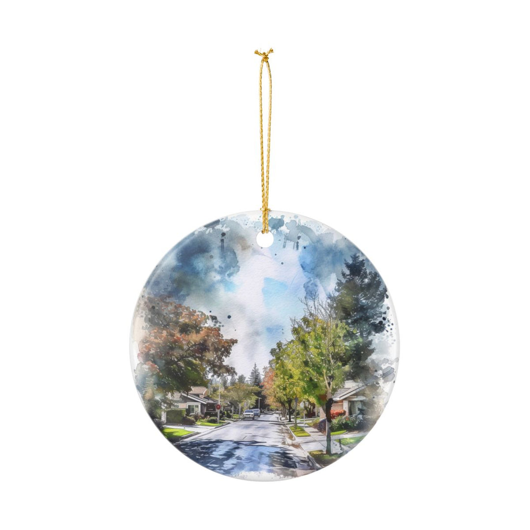 Elk Grove California Ornament: Unique Elk Grove California Souvenir, Elk Grove California Xmas Decor, and Authentic Elk Grove California Gift