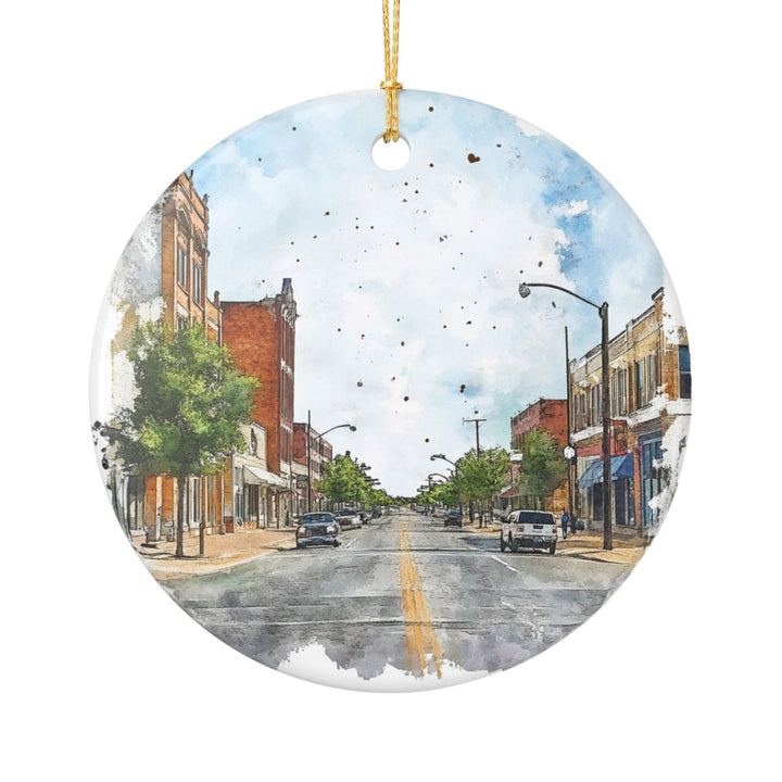 Emporia Kansas Ornament: Unique Emporia Souvenir, Emporia Kansas Xmas Decor, and Authentic Emporia Gift
