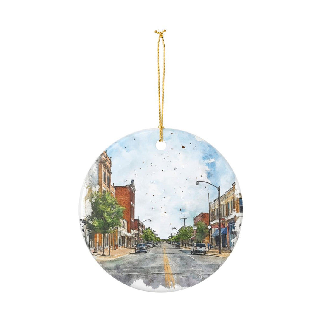 Emporia Kansas Ornament: Unique Emporia Souvenir, Emporia Kansas Xmas Decor, and Authentic Emporia Gift