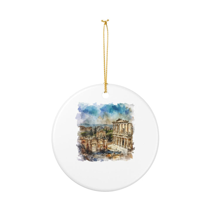 Ephesus Turkey Ornament: Unique Ephesus Souvenir, Ephesus Turkey Xmas Decor, and Authentic Ephesus Gift