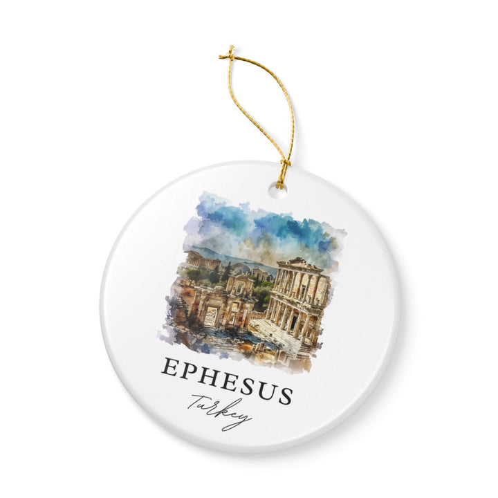 Ephesus Turkey Ornament: Unique Ephesus Souvenir, Ephesus Turkey Xmas Decor, and Authentic Ephesus Gift
