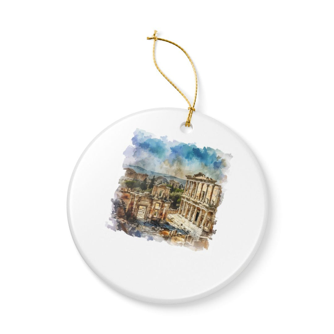 Ephesus Turkey Ornament: Unique Ephesus Souvenir, Ephesus Turkey Xmas Decor, and Authentic Ephesus Gift