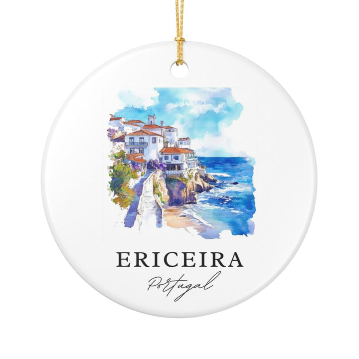 Ericeira Ornament: Unique Ericeira Souvenir, Ericeira Xmas Decor, and Authentic Ericeira Gift