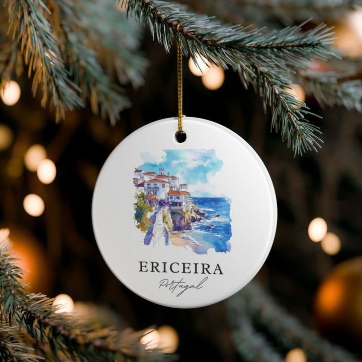 Ericeira Ornament: Unique Ericeira Souvenir, Ericeira Xmas Decor, and Authentic Ericeira Gift
