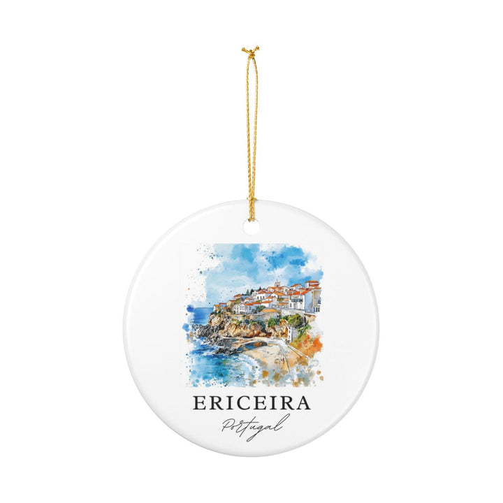 Ericeira Ornament: Unique Ericeira Souvenir, Ericeira Xmas Decor, and Authentic Ericeira Gift