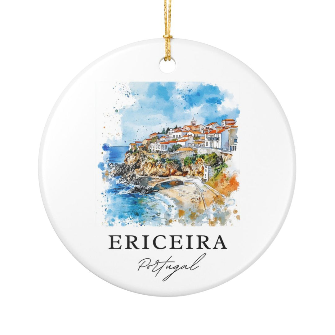 Ericeira Ornament: Unique Ericeira Souvenir, Ericeira Xmas Decor, and Authentic Ericeira Gift