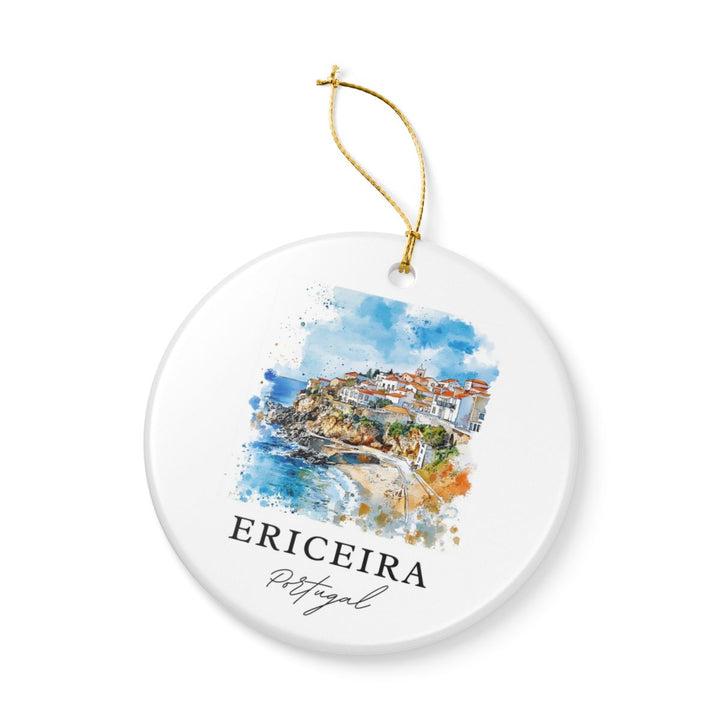 Ericeira Ornament: Unique Ericeira Souvenir, Ericeira Xmas Decor, and Authentic Ericeira Gift