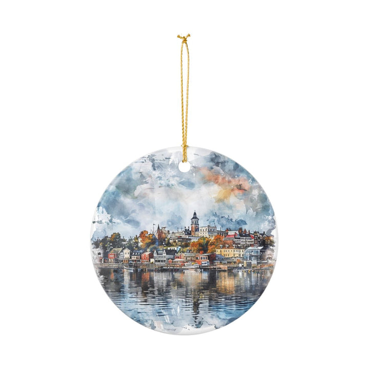 Erie PA Ornament: Unique Erie Souvenir, Erie Pennsylvania Xmas Decor, and Authentic Erie Gift