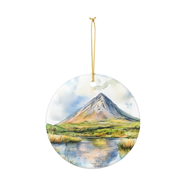 Errigal Ireland Ornament: Unique Errigal Souvenir, Errigal Ireland Xmas Decor, and Authentic Errigal Gift