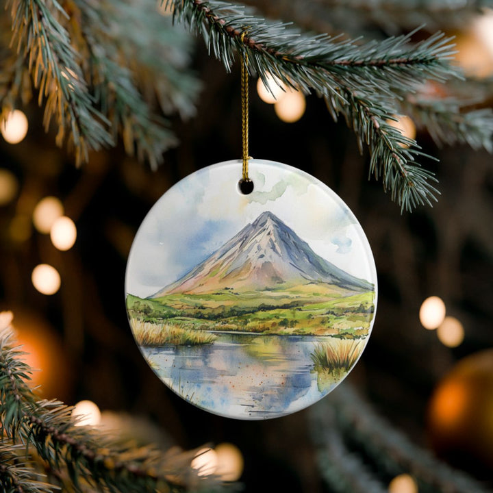 Errigal Ireland Ornament: Unique Errigal Souvenir, Errigal Ireland Xmas Decor, and Authentic Errigal Gift