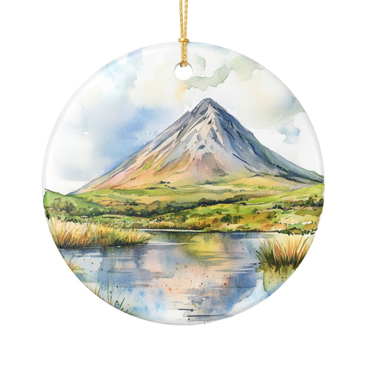 Errigal Ireland Ornament: Unique Errigal Souvenir, Errigal Ireland Xmas Decor, and Authentic Errigal Gift