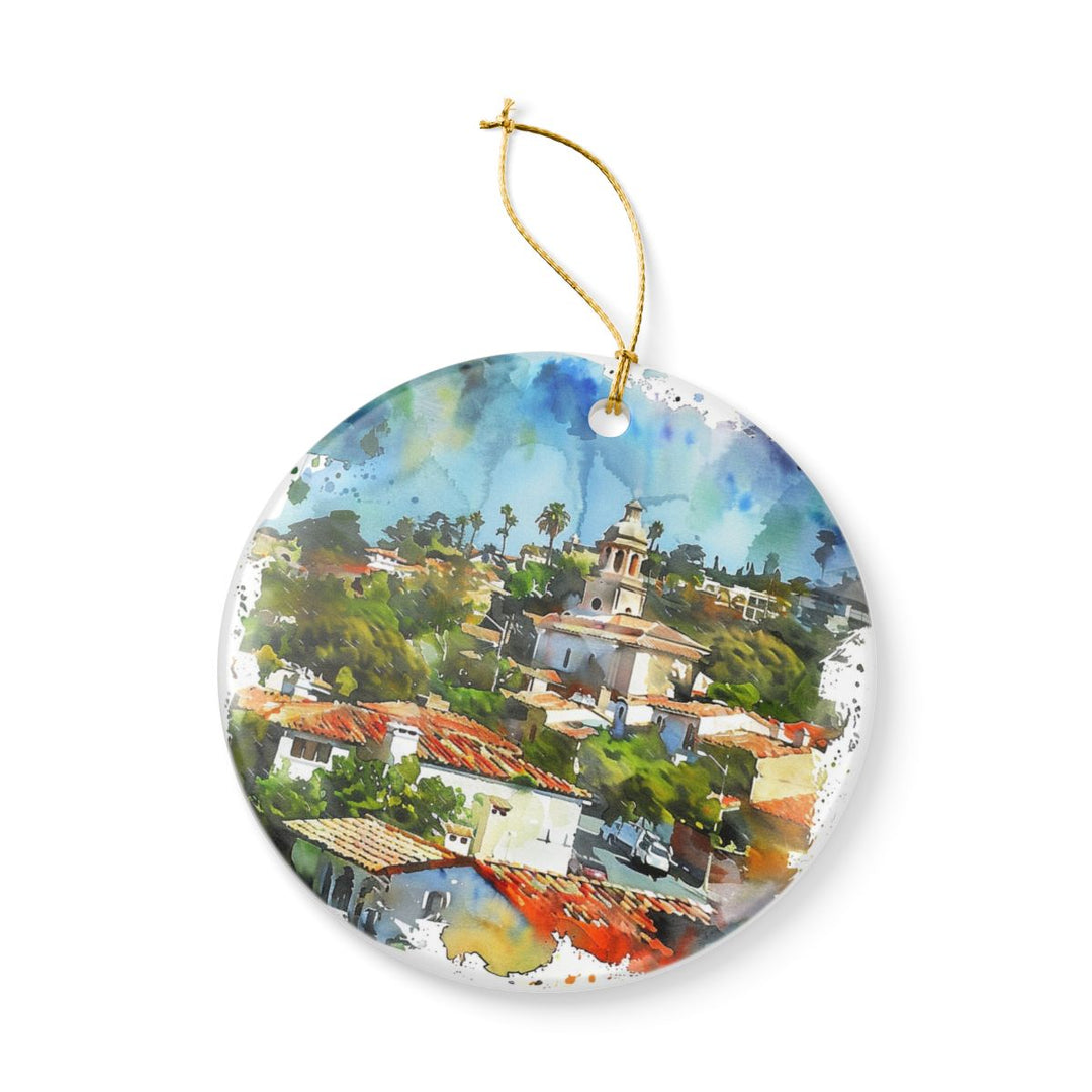 Escondido Ornament: Unique Escondido Souvenir, Escondido Xmas Decor, and Authentic Escondido Gift