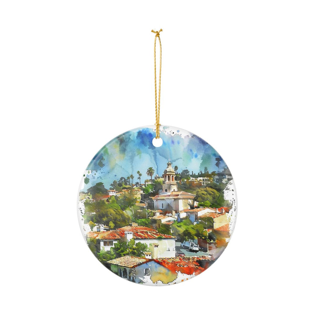 Escondido Ornament: Unique Escondido Souvenir, Escondido Xmas Decor, and Authentic Escondido Gift