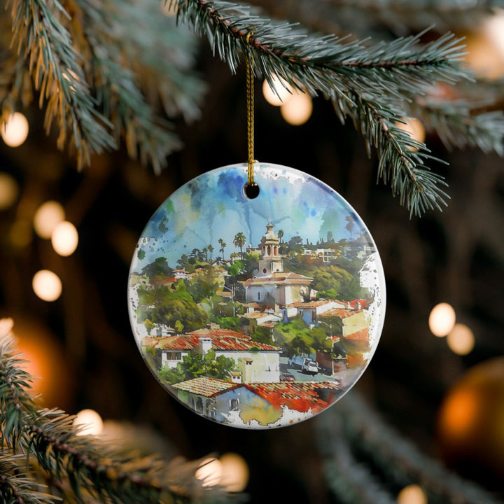 Escondido Ornament: Unique Escondido Souvenir, Escondido Xmas Decor, and Authentic Escondido Gift