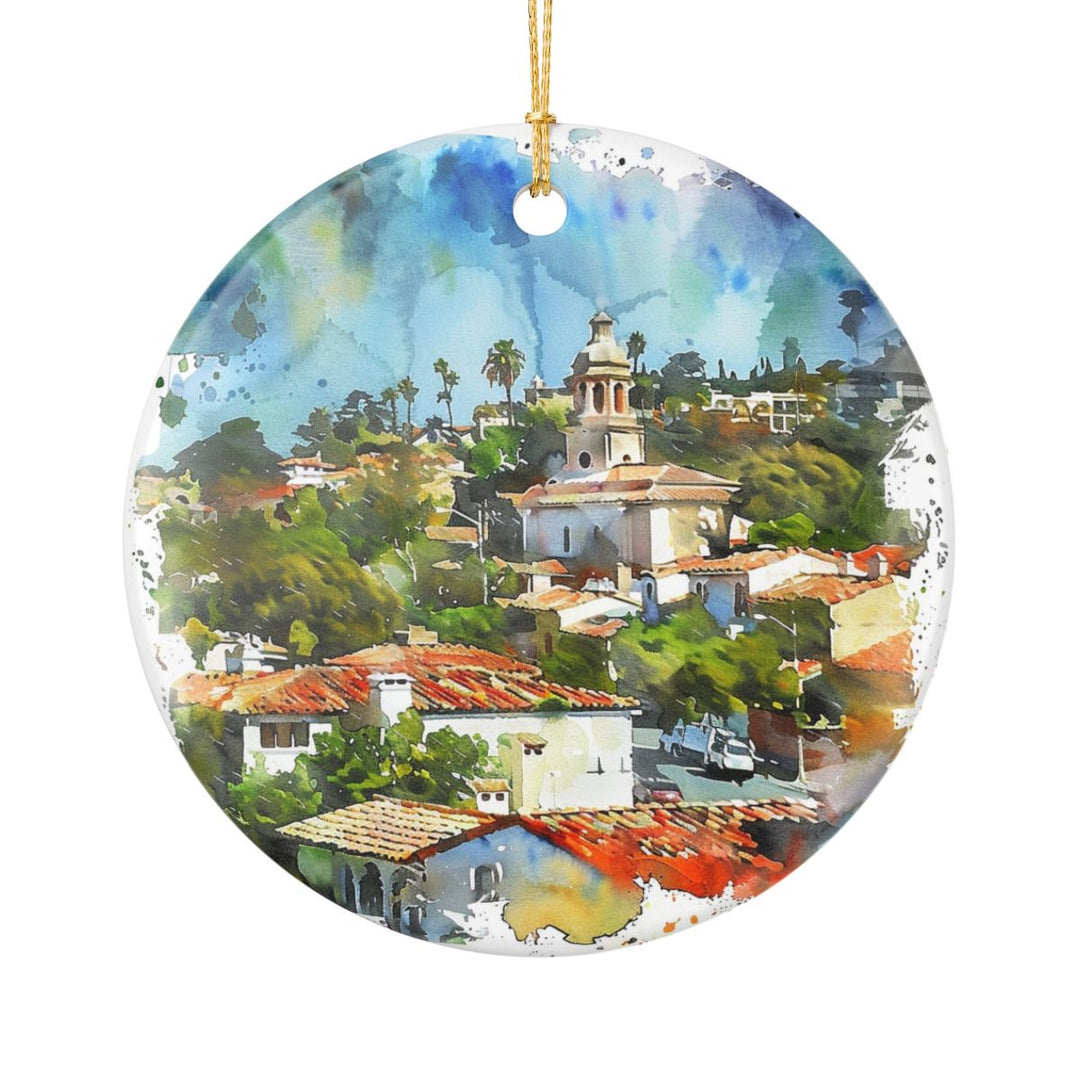 Escondido Ornament: Unique Escondido Souvenir, Escondido Xmas Decor, and Authentic Escondido Gift