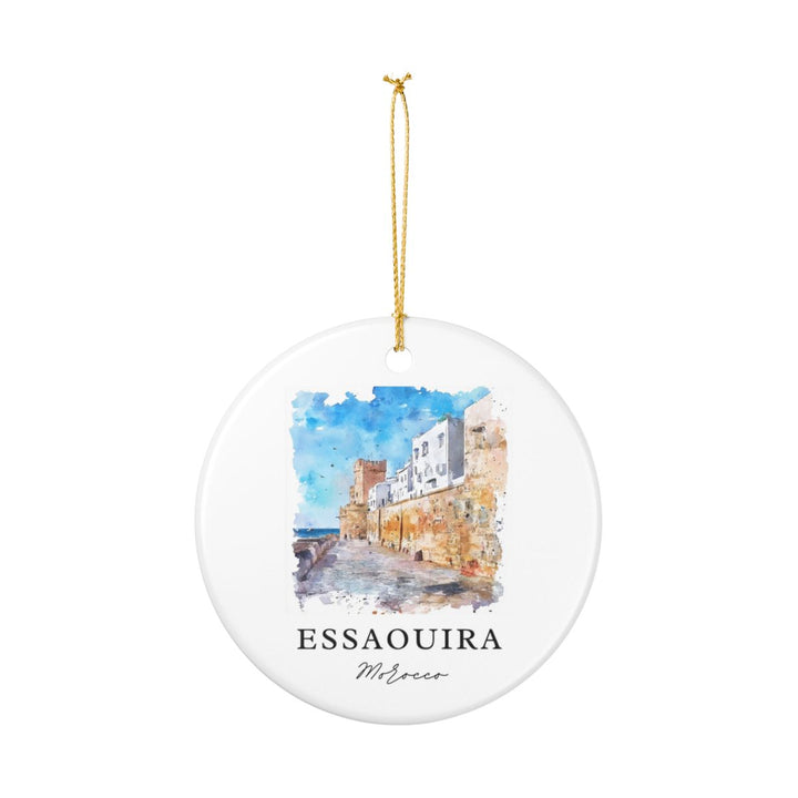 Essaouira Morocco Ornament: Unique Essaouira Souvenir, Essaouira Morocco Xmas Decor, and Authentic Essaouira Gift