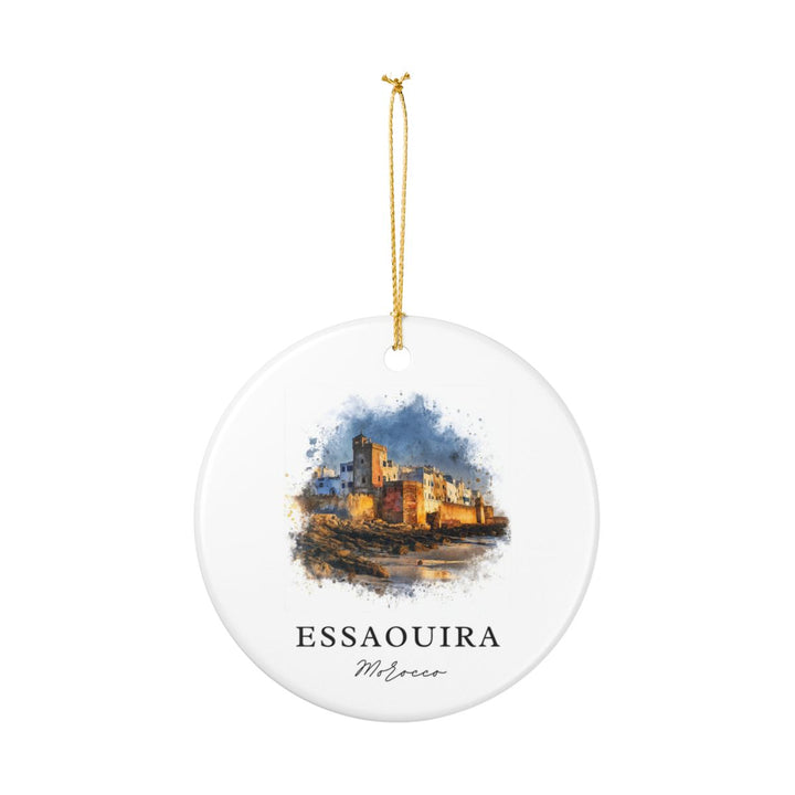 Essaouira Morocco Ornament: Unique Essaouira Souvenir, Essaouira Morocco Xmas Decor, and Authentic Essaouira Gift