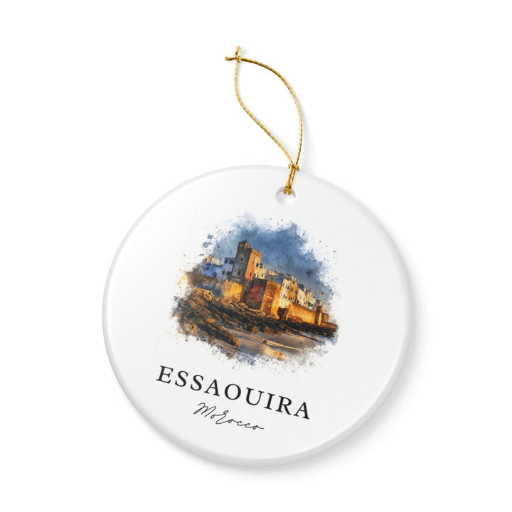 Essaouira Morocco Ornament: Unique Essaouira Souvenir, Essaouira Morocco Xmas Decor, and Authentic Essaouira Gift