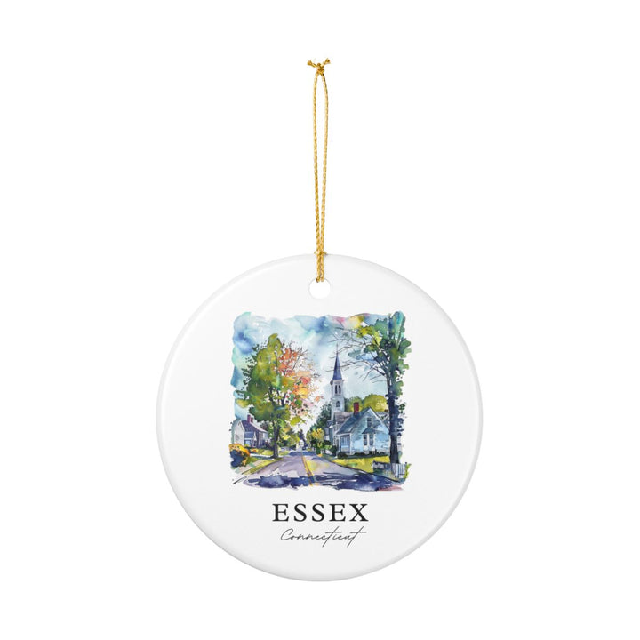 Essex Connecticut Ornament: Unique Essex Connecticut Souvenir, Essex Connecticut Xmas Decor, and Authentic Essex Connecticut Gift