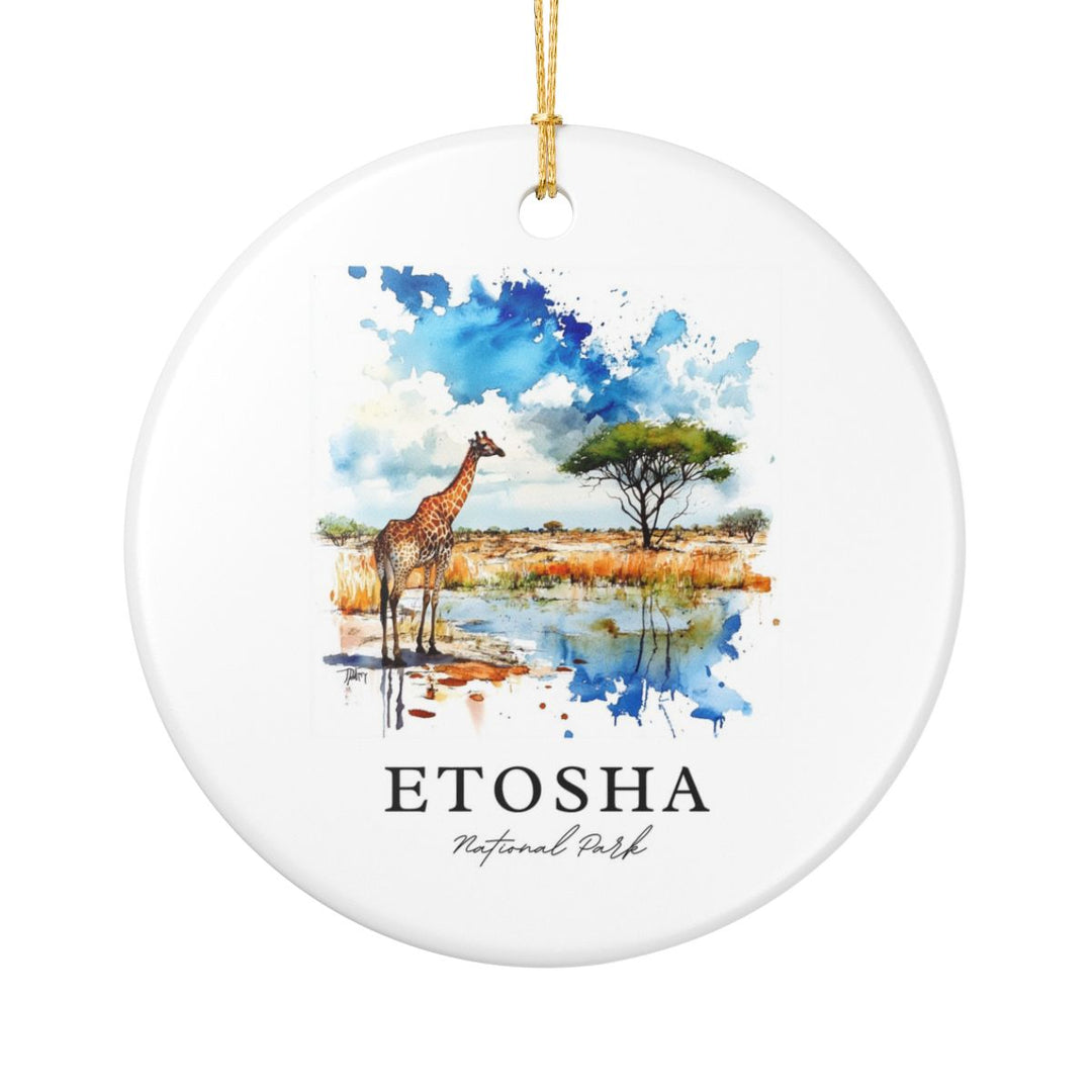 Etosha National Park Ornament: Unique Etosha National Park Souvenir, Etosha National Park Xmas Decor, and Authentic Etosha National Park Gift