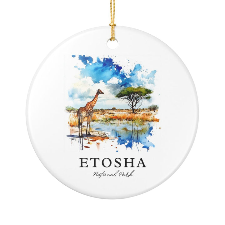 Etosha National Park Ornament: Unique Etosha National Park Souvenir, Etosha National Park Xmas Decor, and Authentic Etosha National Park Gift