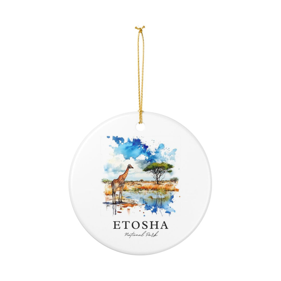 Etosha National Park Ornament: Unique Etosha National Park Souvenir, Etosha National Park Xmas Decor, and Authentic Etosha National Park Gift