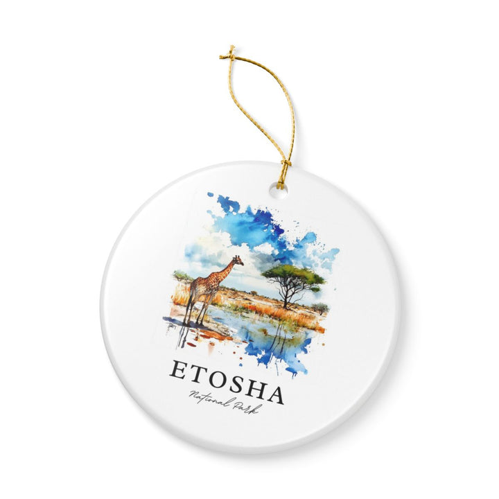 Etosha National Park Ornament: Unique Etosha National Park Souvenir, Etosha National Park Xmas Decor, and Authentic Etosha National Park Gift