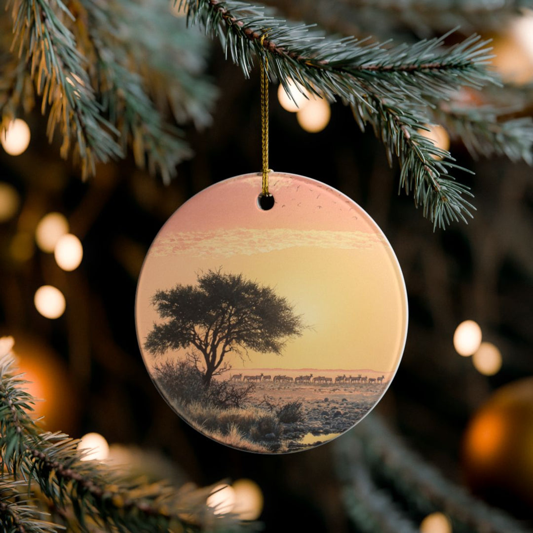 Etosha National Park Ornament: Unique Etosha National Park Souvenir, Etosha National Park Xmas Decor, and Authentic Etosha National Park Gift