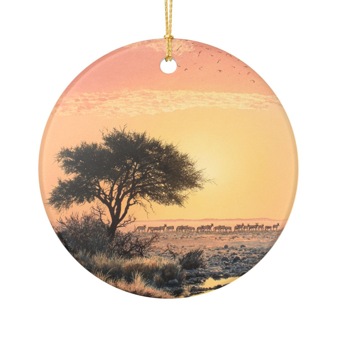 Etosha National Park Ornament: Unique Etosha National Park Souvenir, Etosha National Park Xmas Decor, and Authentic Etosha National Park Gift