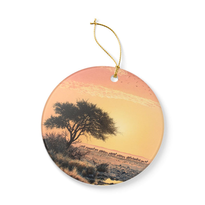 Etosha National Park Ornament: Unique Etosha National Park Souvenir, Etosha National Park Xmas Decor, and Authentic Etosha National Park Gift