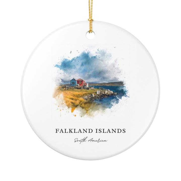 Falkland Islands Islas Malvinas Ornament: Unique Falkland Islands Islas Malvinas Souvenir, Falkland Islands Islas Malvinas Xmas Decor, and Authentic Falkland Islands Islas Malvinas Gift