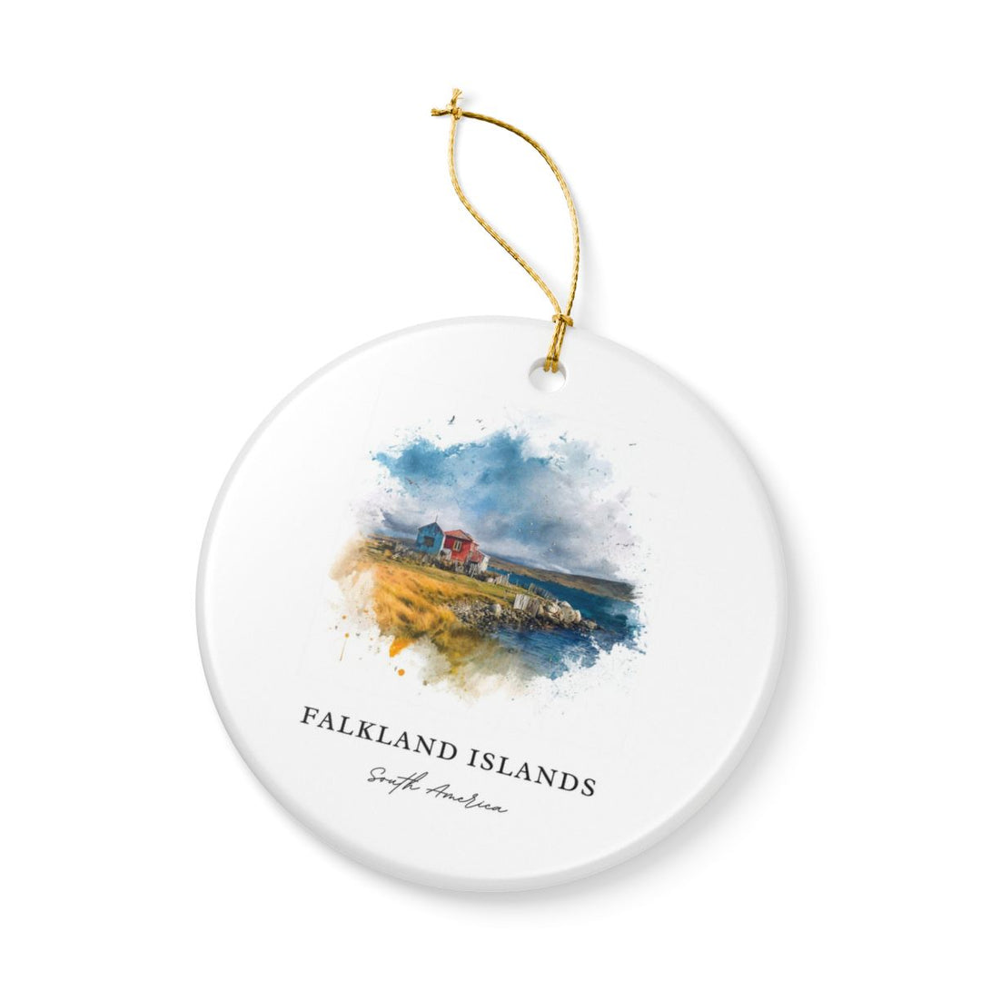 Falkland Islands Islas Malvinas Ornament: Unique Falkland Islands Islas Malvinas Souvenir, Falkland Islands Islas Malvinas Xmas Decor, and Authentic Falkland Islands Islas Malvinas Gift