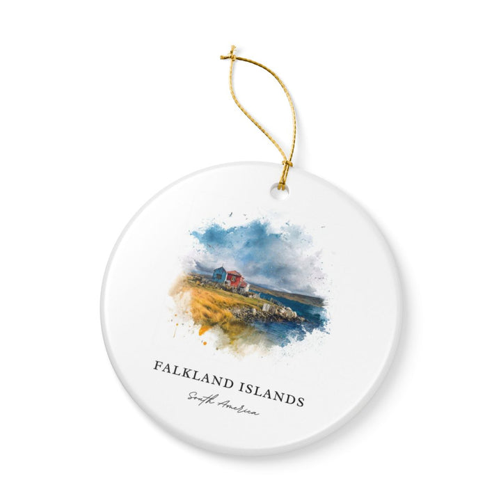 Falkland Islands Islas Malvinas Ornament: Unique Falkland Islands Islas Malvinas Souvenir, Falkland Islands Islas Malvinas Xmas Decor, and Authentic Falkland Islands Islas Malvinas Gift