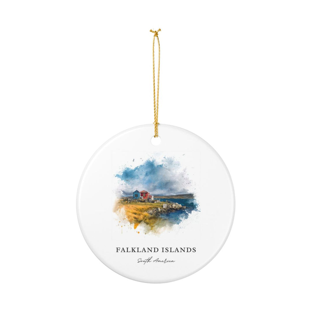Falkland Islands Islas Malvinas Ornament: Unique Falkland Islands Islas Malvinas Souvenir, Falkland Islands Islas Malvinas Xmas Decor, and Authentic Falkland Islands Islas Malvinas Gift