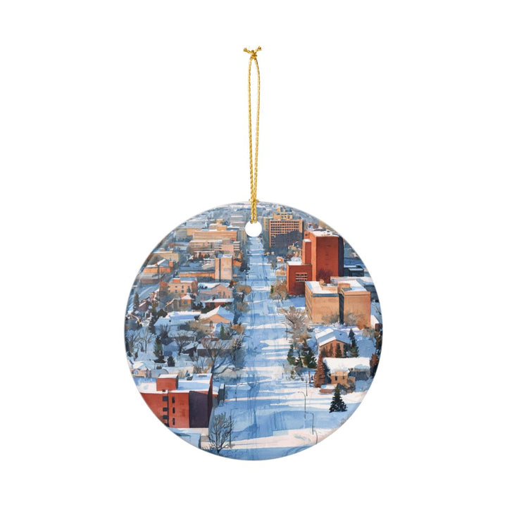 Fargo North Dakota Ornament: Unique Fargo Souvenir, Fargo North Dakota Xmas Decor, and Authentic Fargo Gift