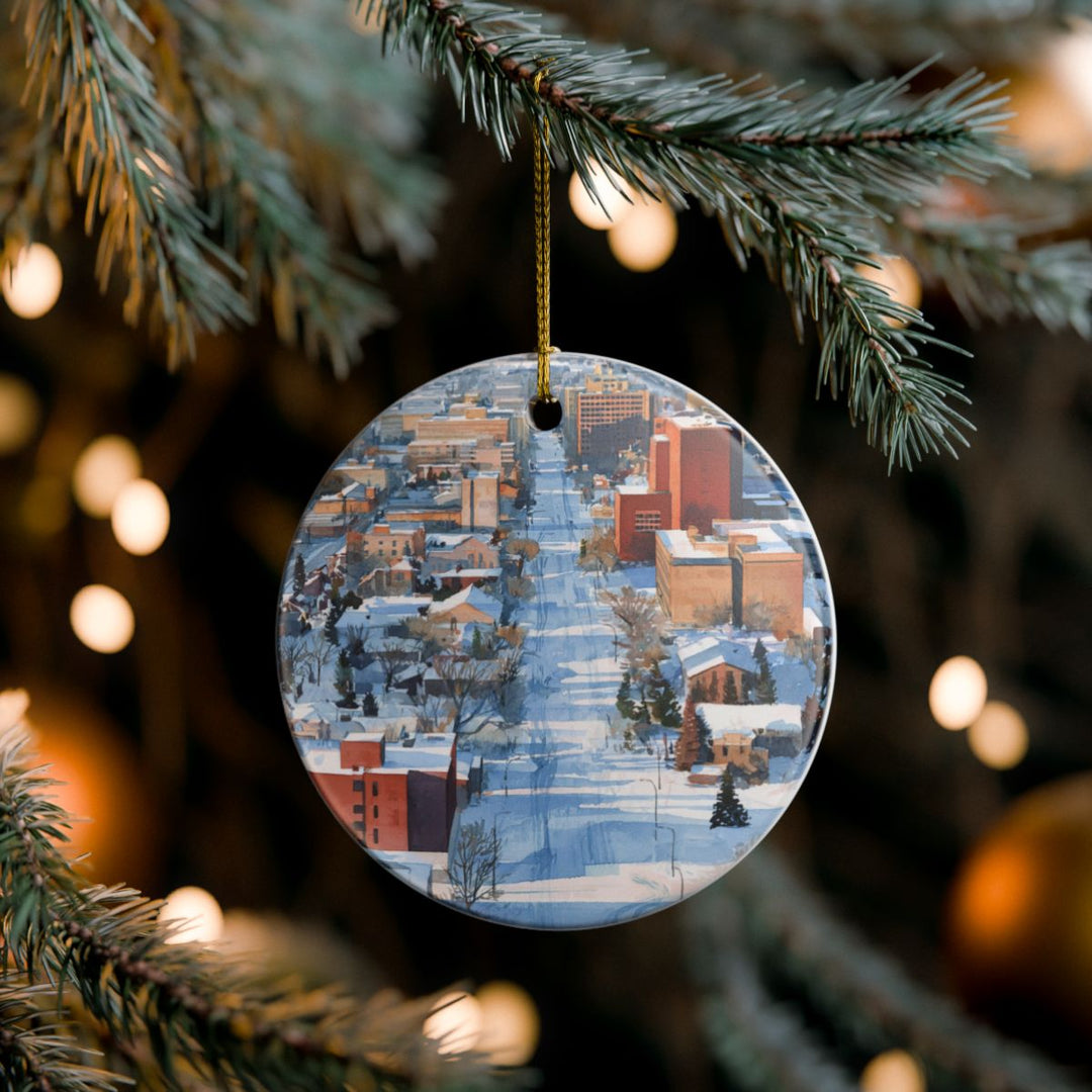 Fargo North Dakota Ornament: Unique Fargo Souvenir, Fargo North Dakota Xmas Decor, and Authentic Fargo Gift