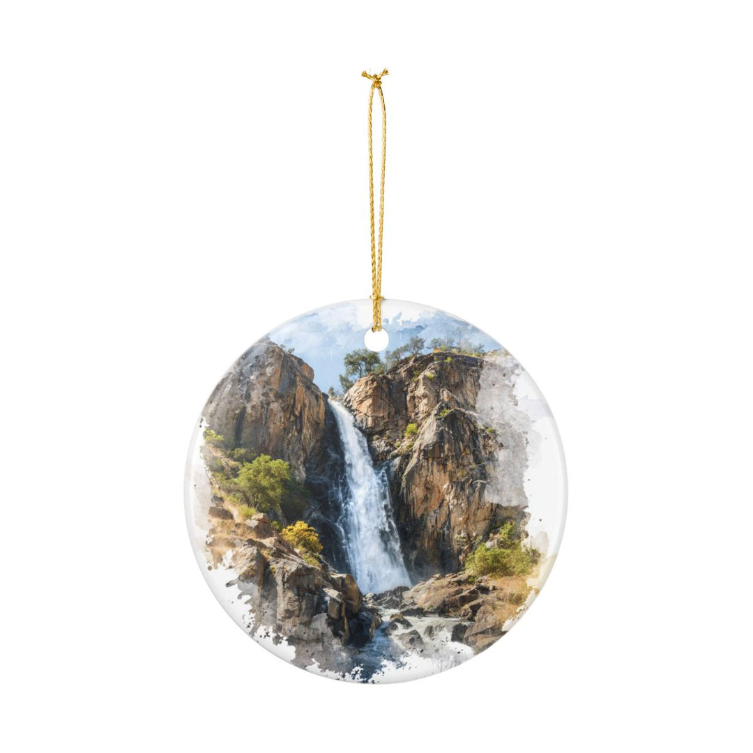 Feather Falls California USA Ornament: Unique Feather Falls Souvenir, Feather Falls California Xmas Decor, and Authentic Feather Falls Gift