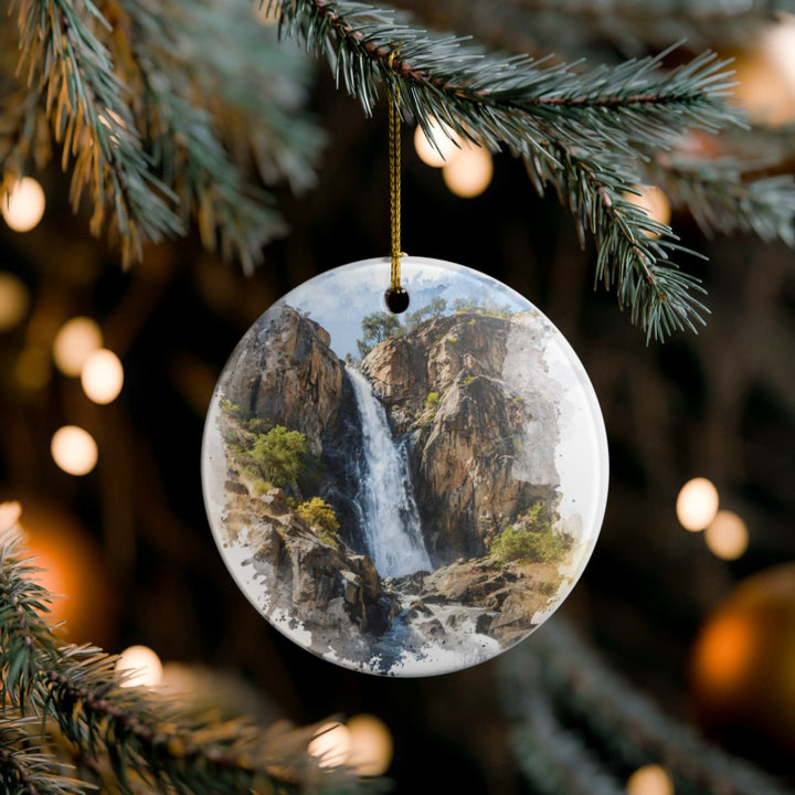 Feather Falls California USA Ornament: Unique Feather Falls Souvenir, Feather Falls California Xmas Decor, and Authentic Feather Falls Gift