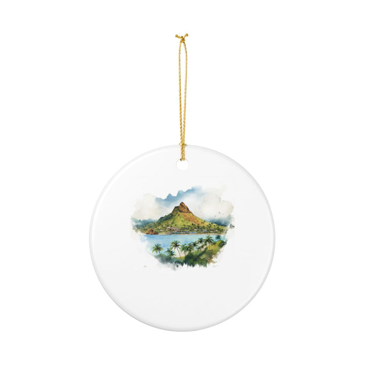Fiji Ornament: Unique Fiji Souvenir, Fiji Xmas Decor, and Authentic Fiji Gift